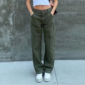 Women XS Green Cargo Pants
